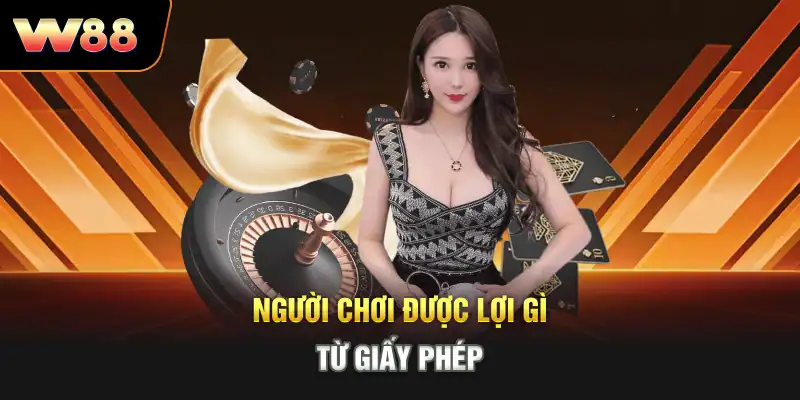 Người chơi được lợi gì từ giấy phép