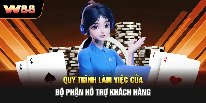 Quy trình làm việc của bộ phận hỗ trợ khách hàng