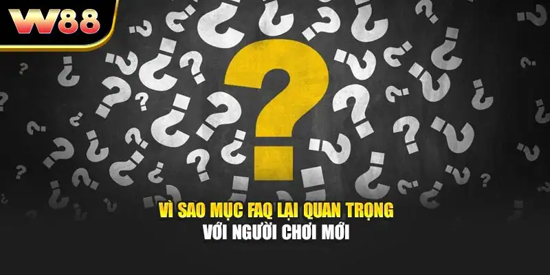 Vì sao mục FAQ lại quan trọng với người chơi mới